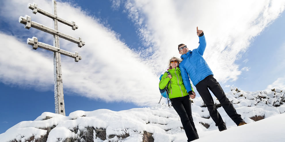 Winterwandern am Ritten, Südtirol